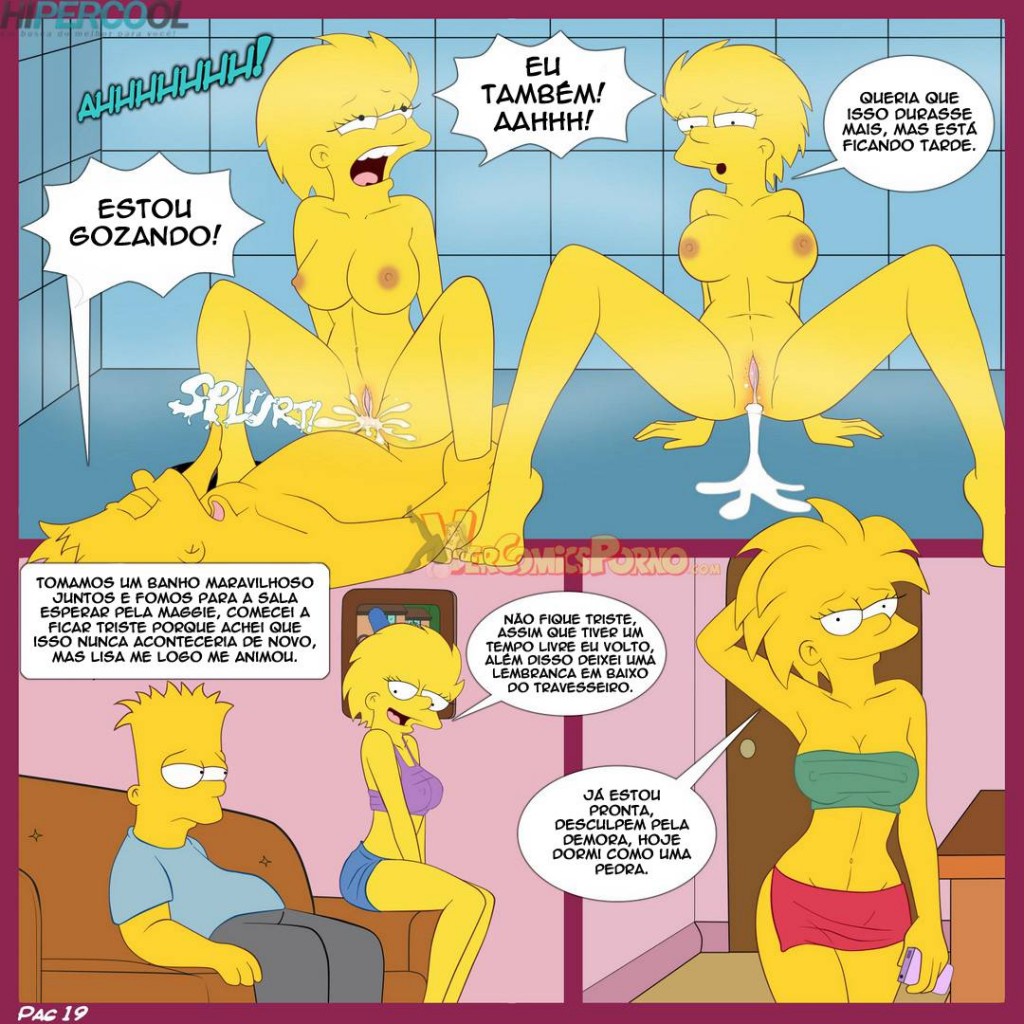 Simpsons Porno - Velhos Habitos - Foto 20