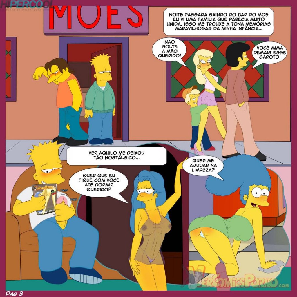 Simpsons Porno - Velhos Habitos - Foto 4