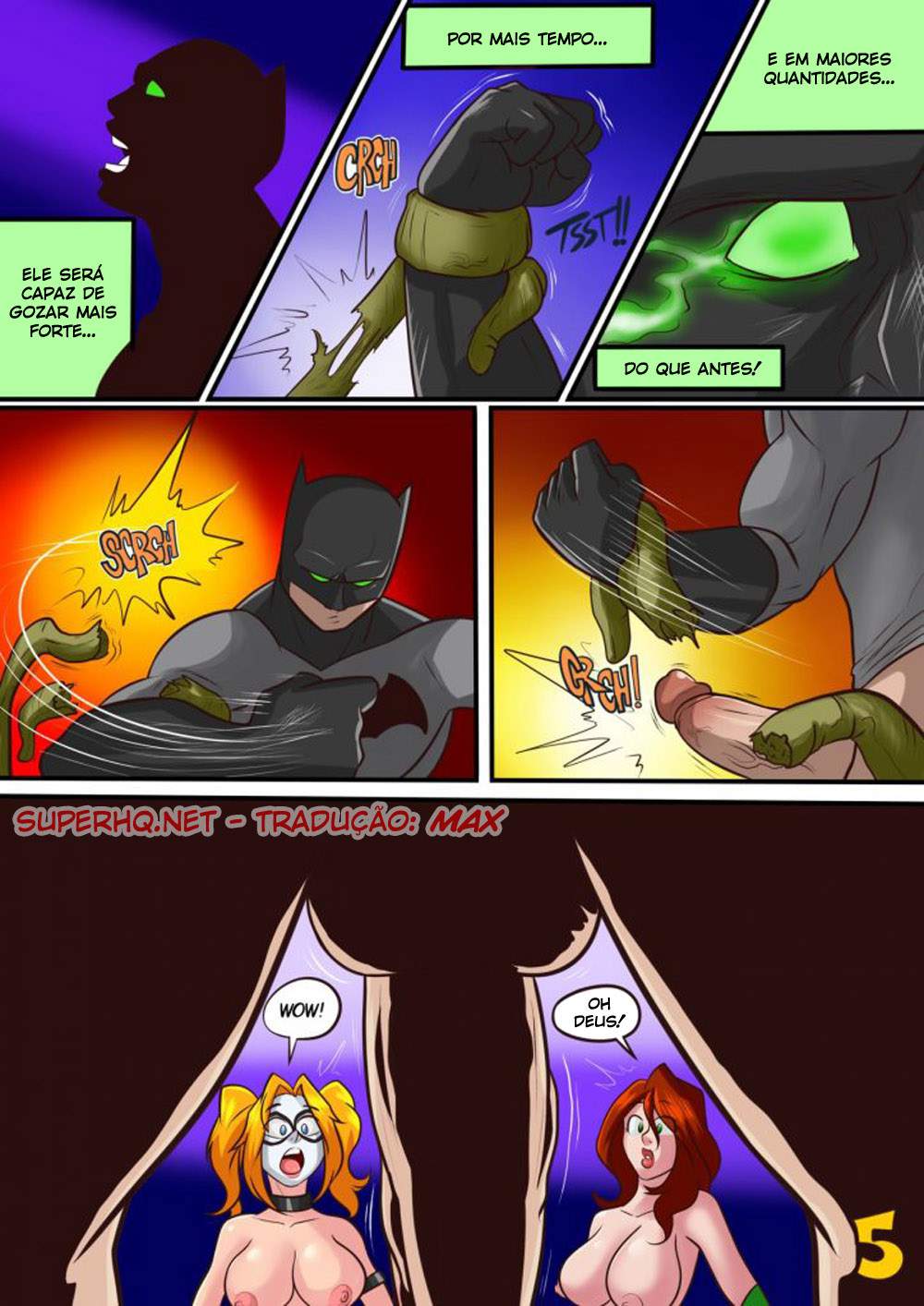 Arlequina Dando para o Batman