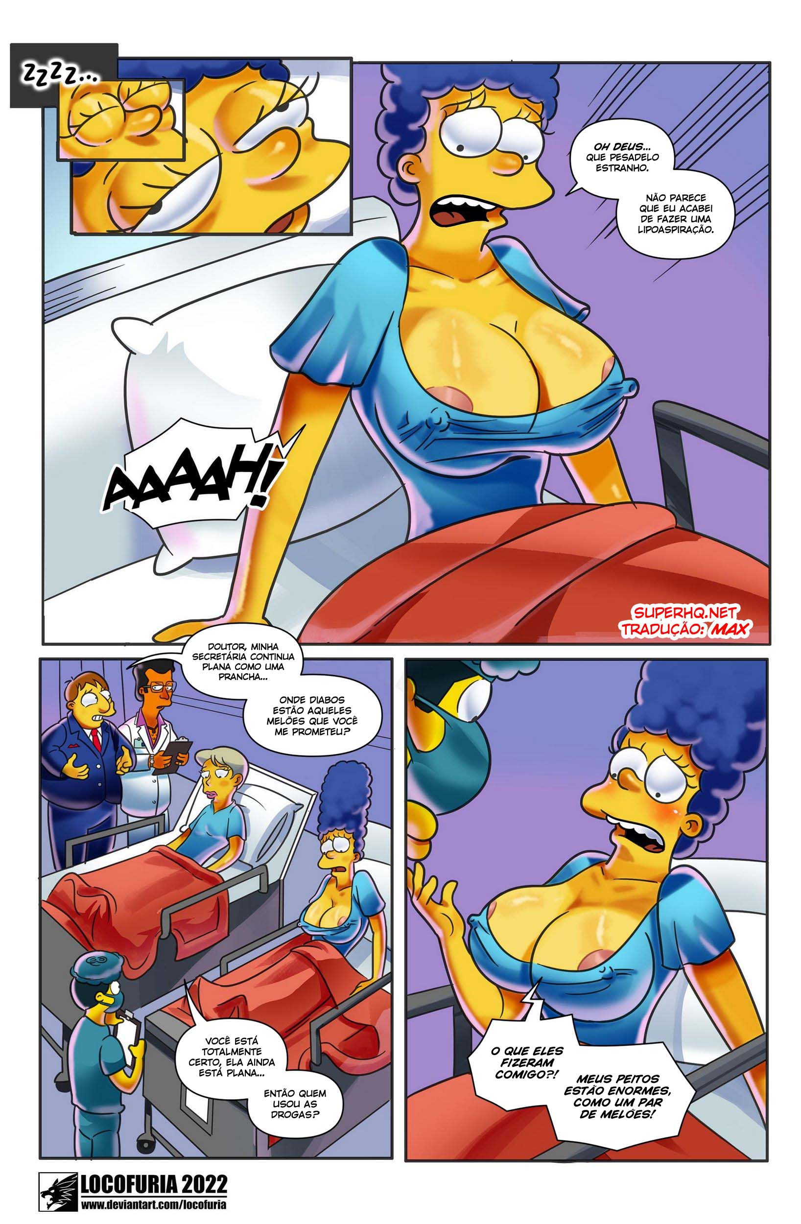 Simpsons, Seios Enormes