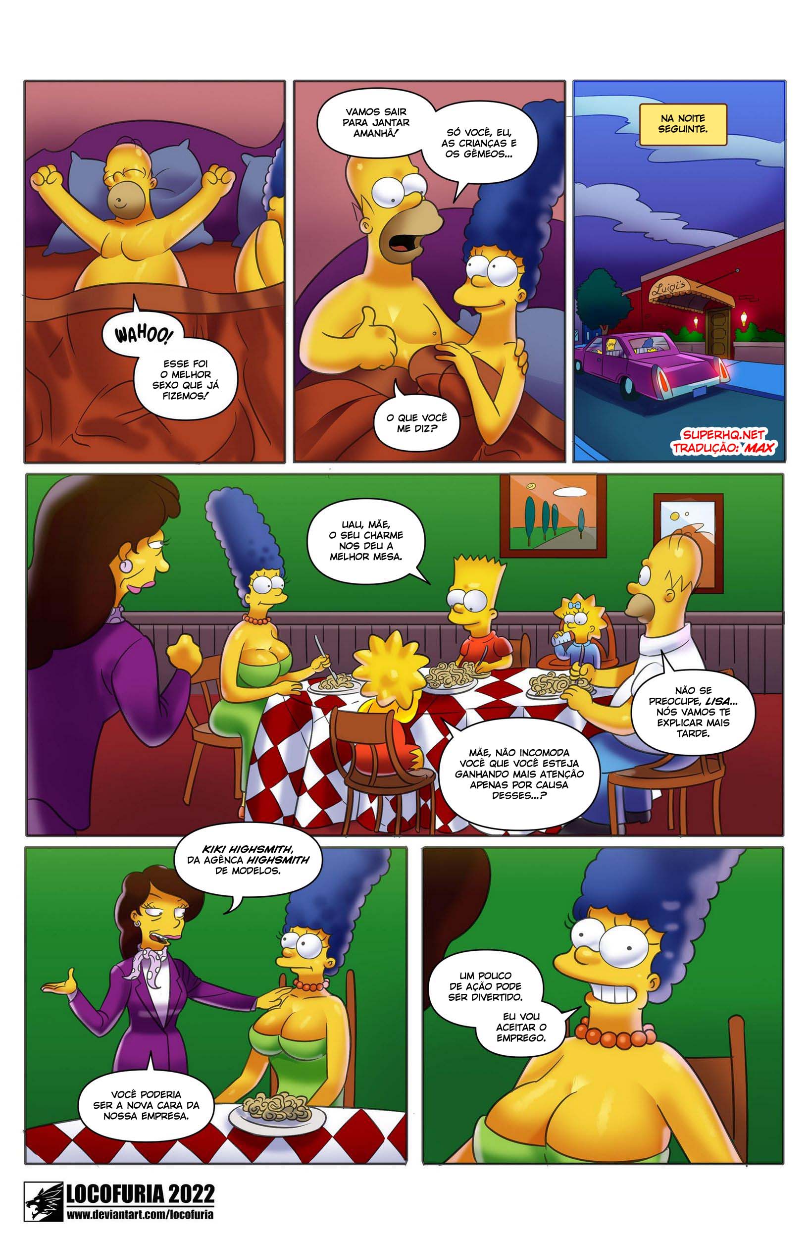 Simpsons, Seios Enormes