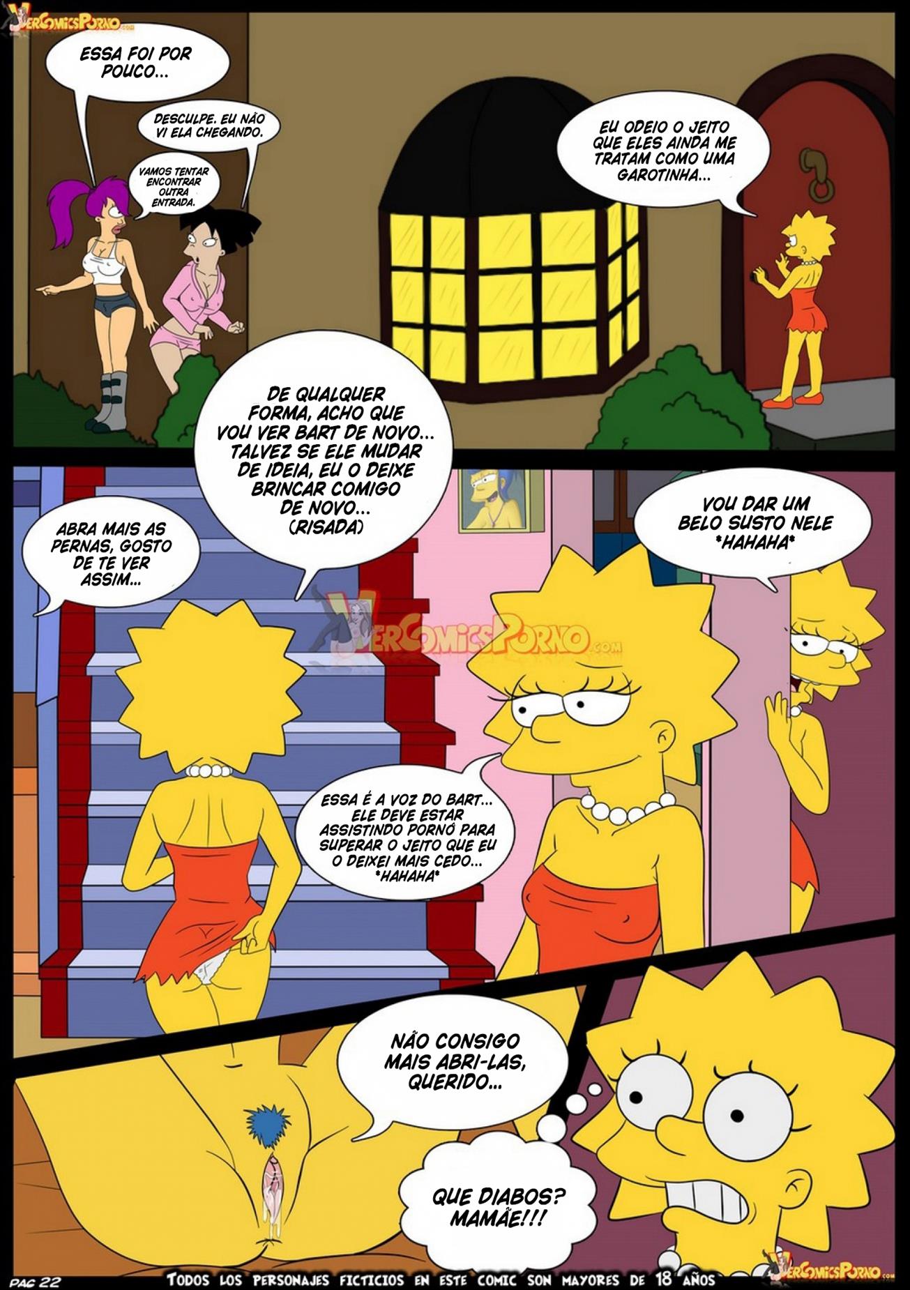 Simpson-Futurama: O controle mental - Foto 23