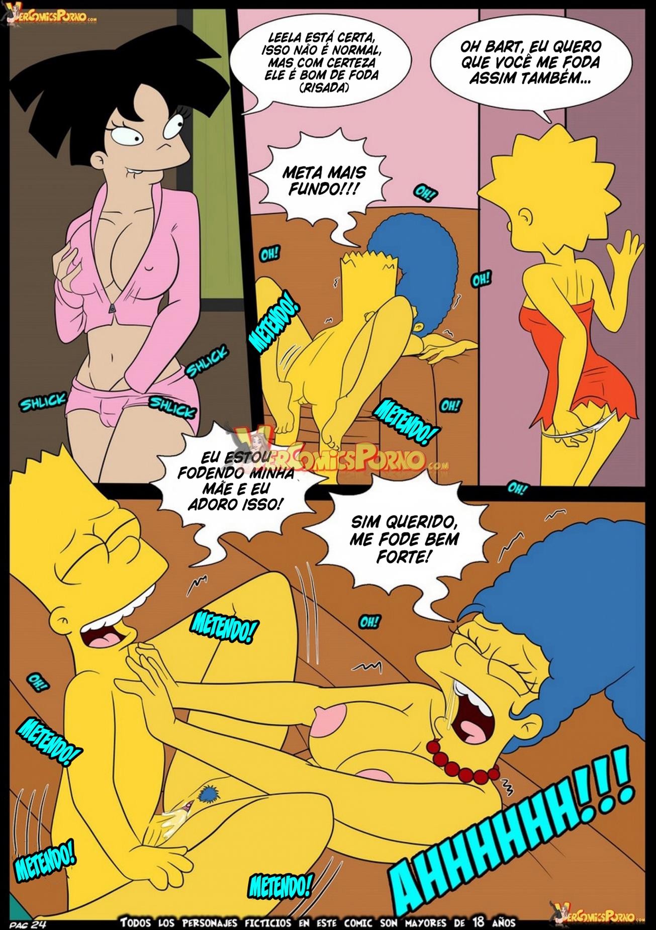 Simpson-Futurama: O controle mental - Foto 25