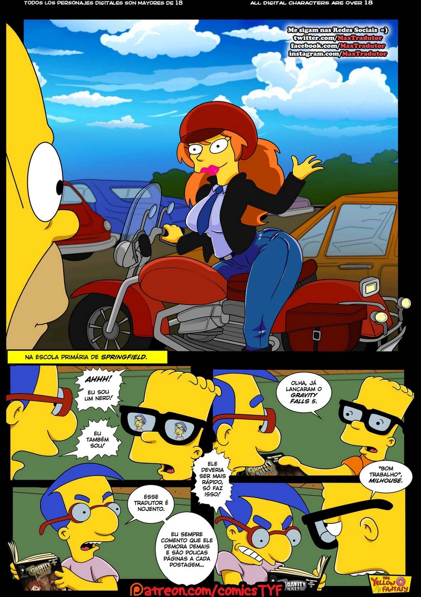 The Yellow Fantasy, Amor Radioactivo Simpsons