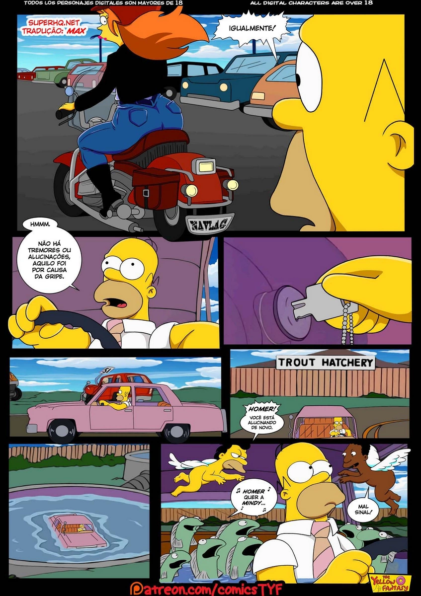 The Yellow Fantasy, Amor Radioactivo Simpsons