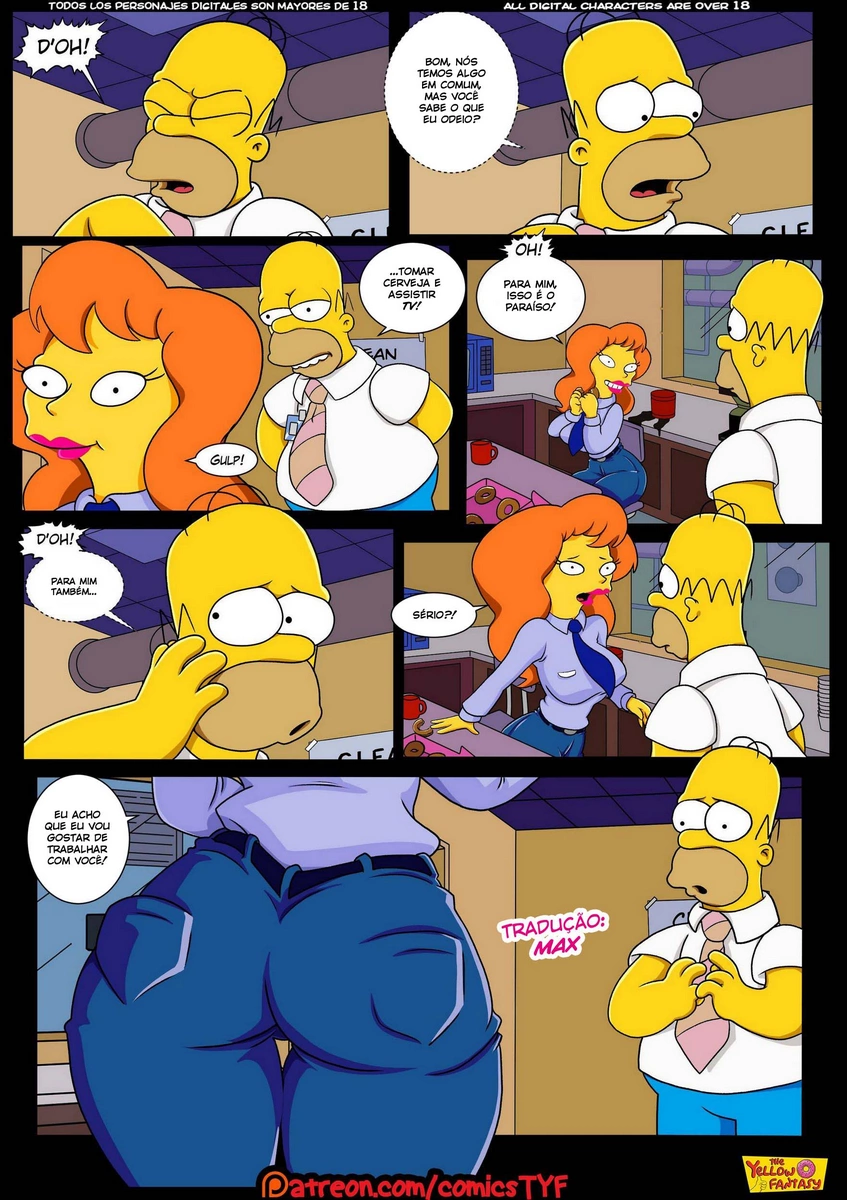 The Yellow Fantasy, Amor Radioactivo Simpsons