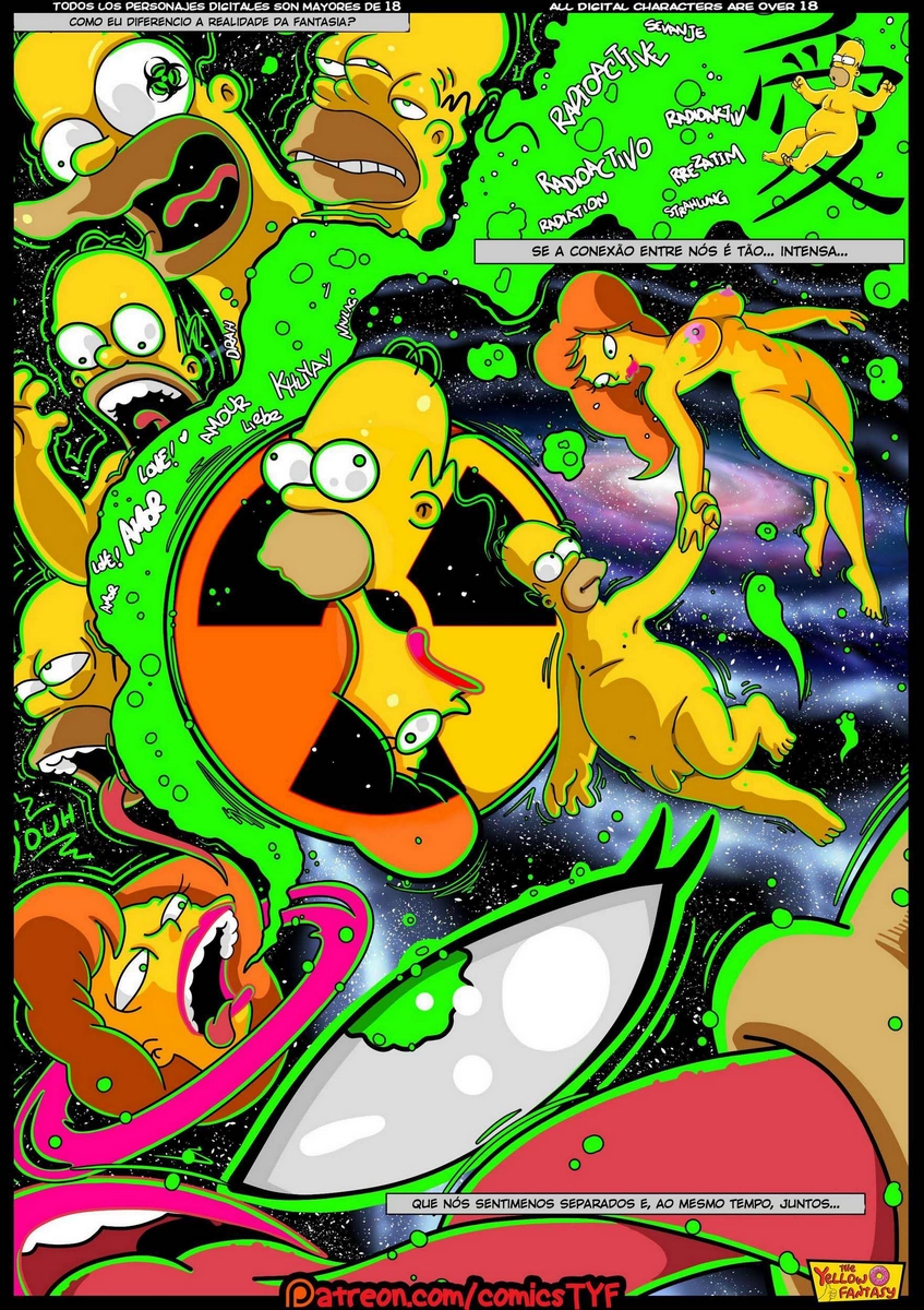 The Yellow Fantasy, Amor Radioactivo Simpsons