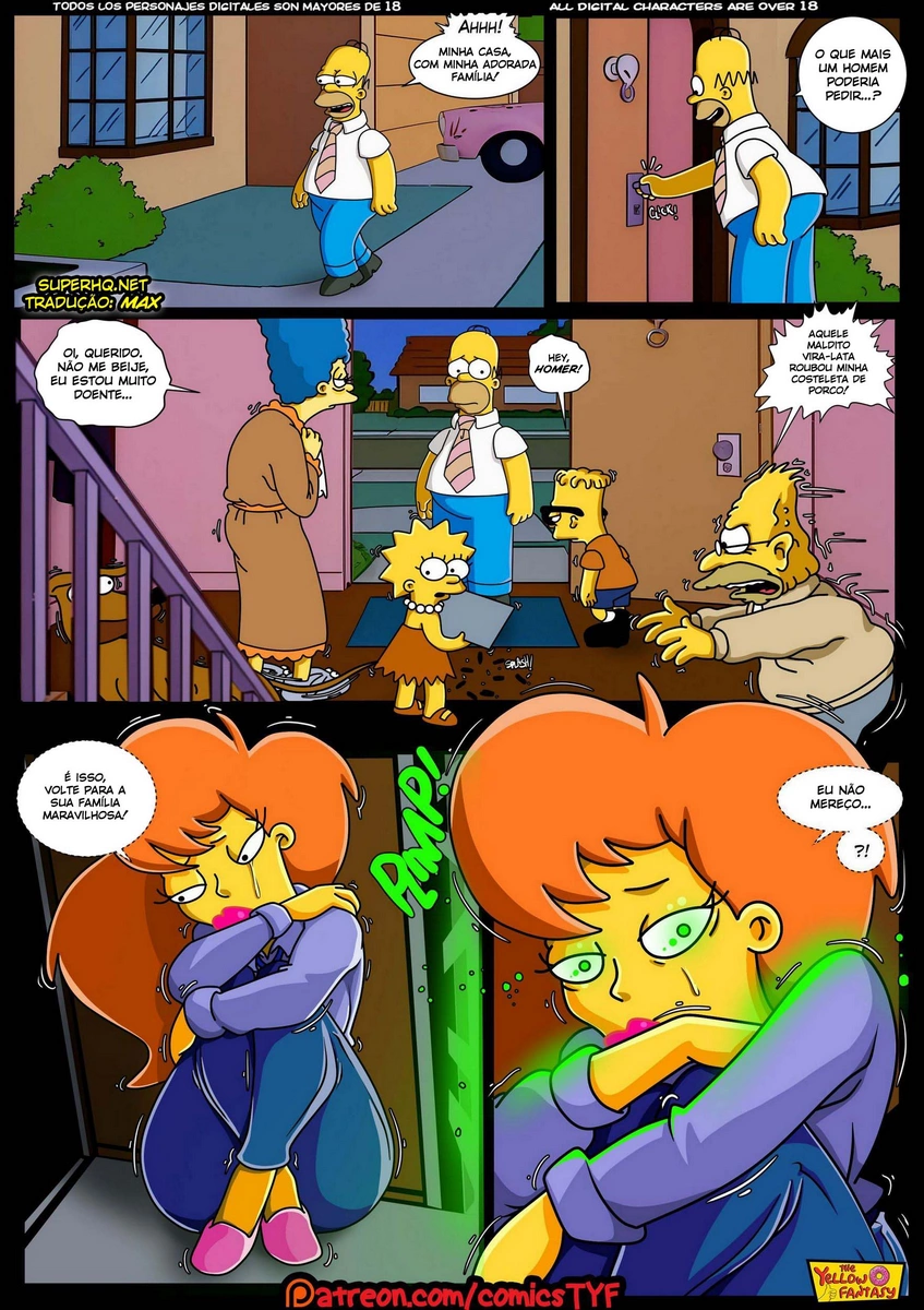 The Yellow Fantasy, Amor Radioactivo Simpsons