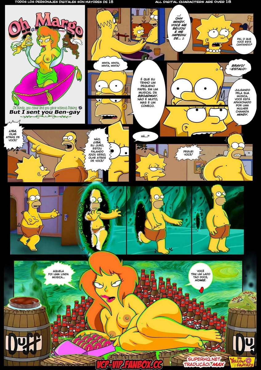 The Yellow Fantasy, Amor Radioactivo Simpsons