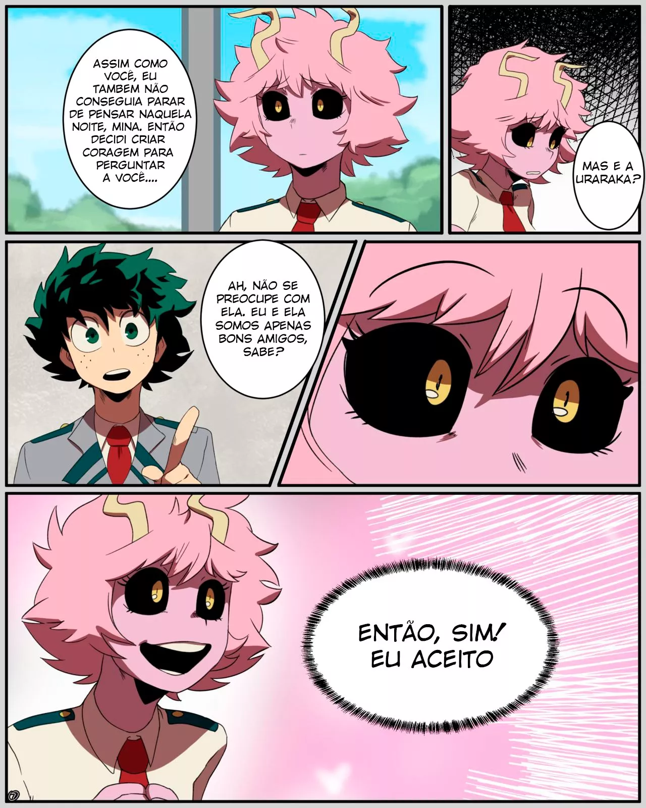 Mina x Izuku Comic - Foto 8