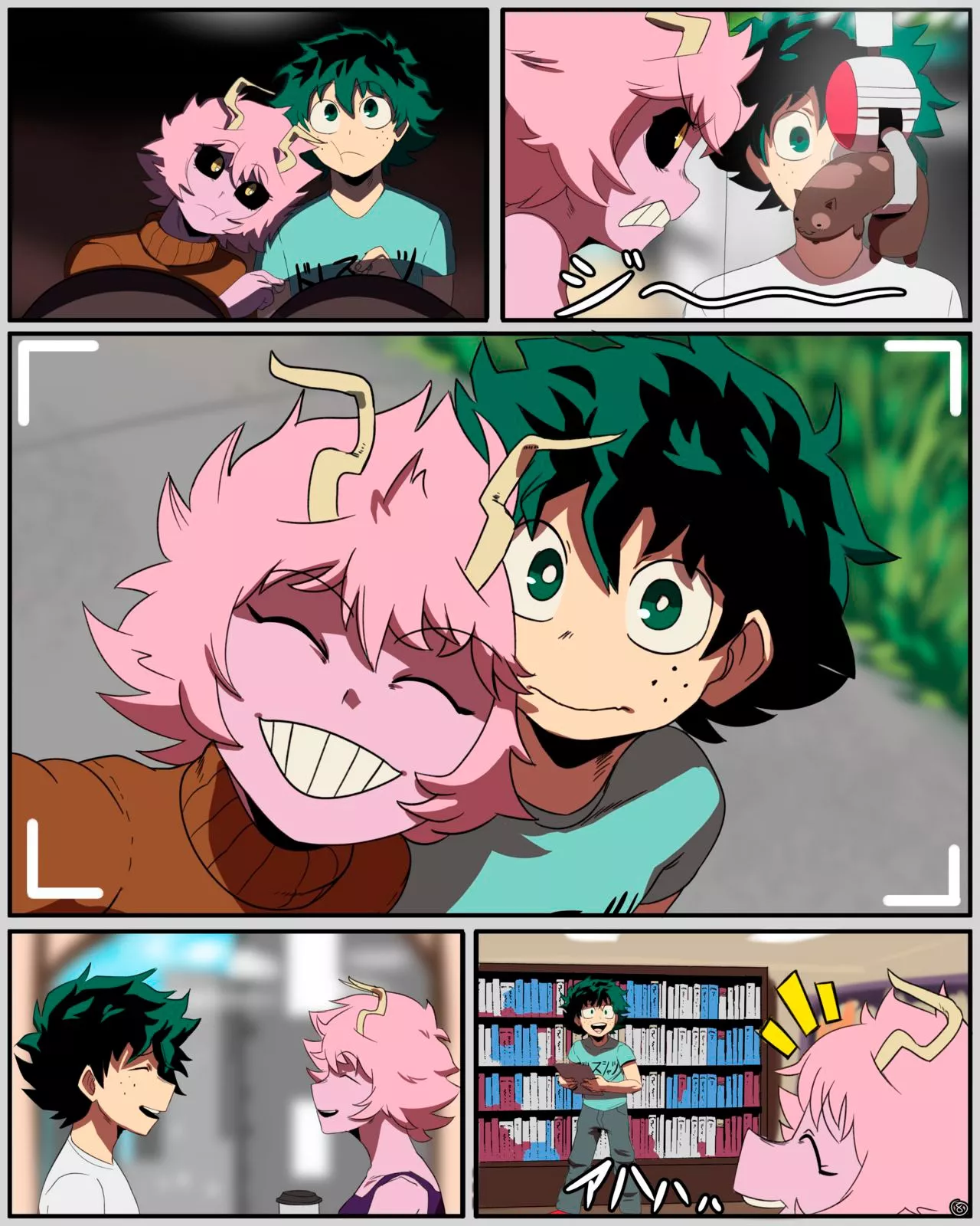 Mina x Izuku Comic - Foto 9