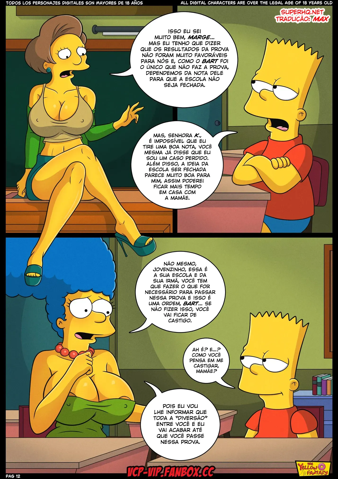 The Yellow Fantasy – El Examen (Simpsons) - Foto 13