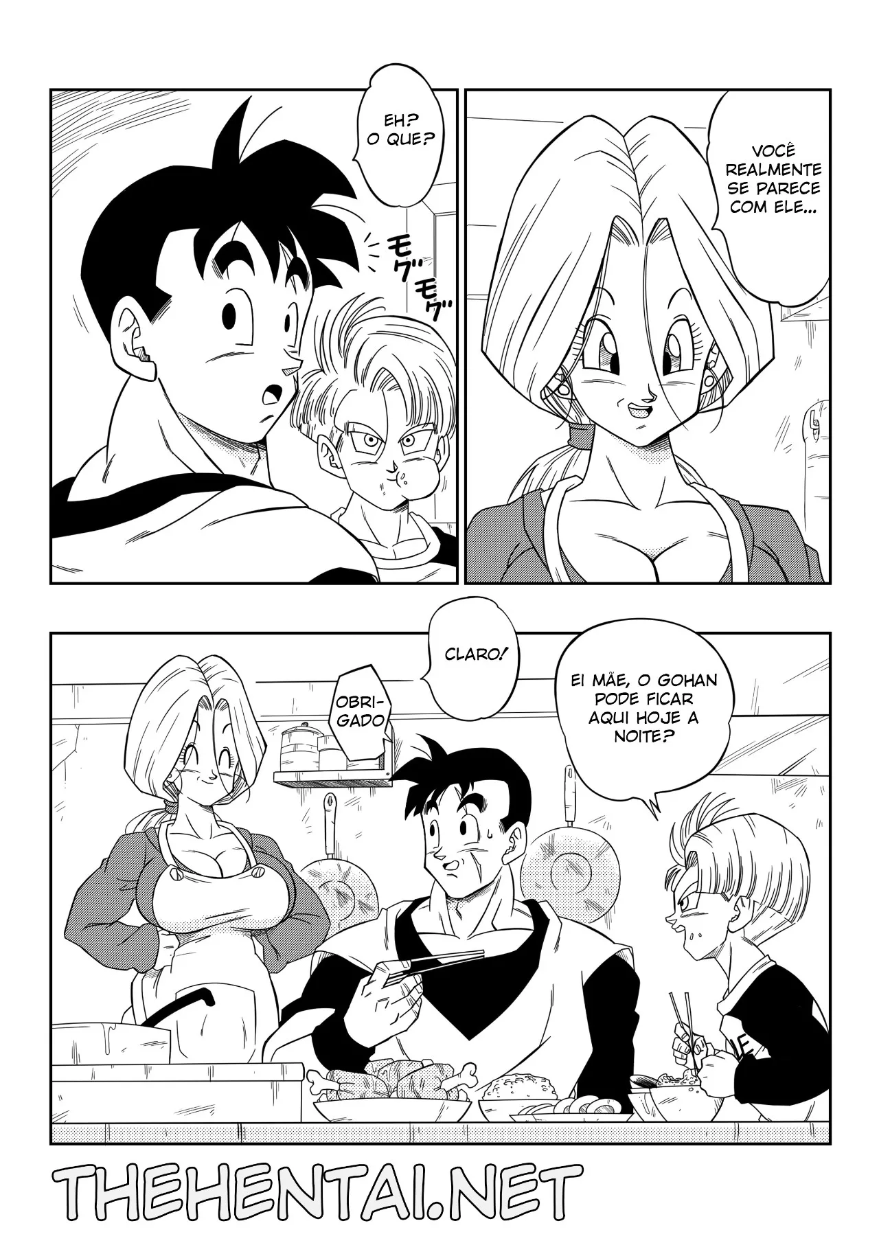 Dagon Ball: Lots Sex In This Future!! Bulma And Gohan - Foto 3