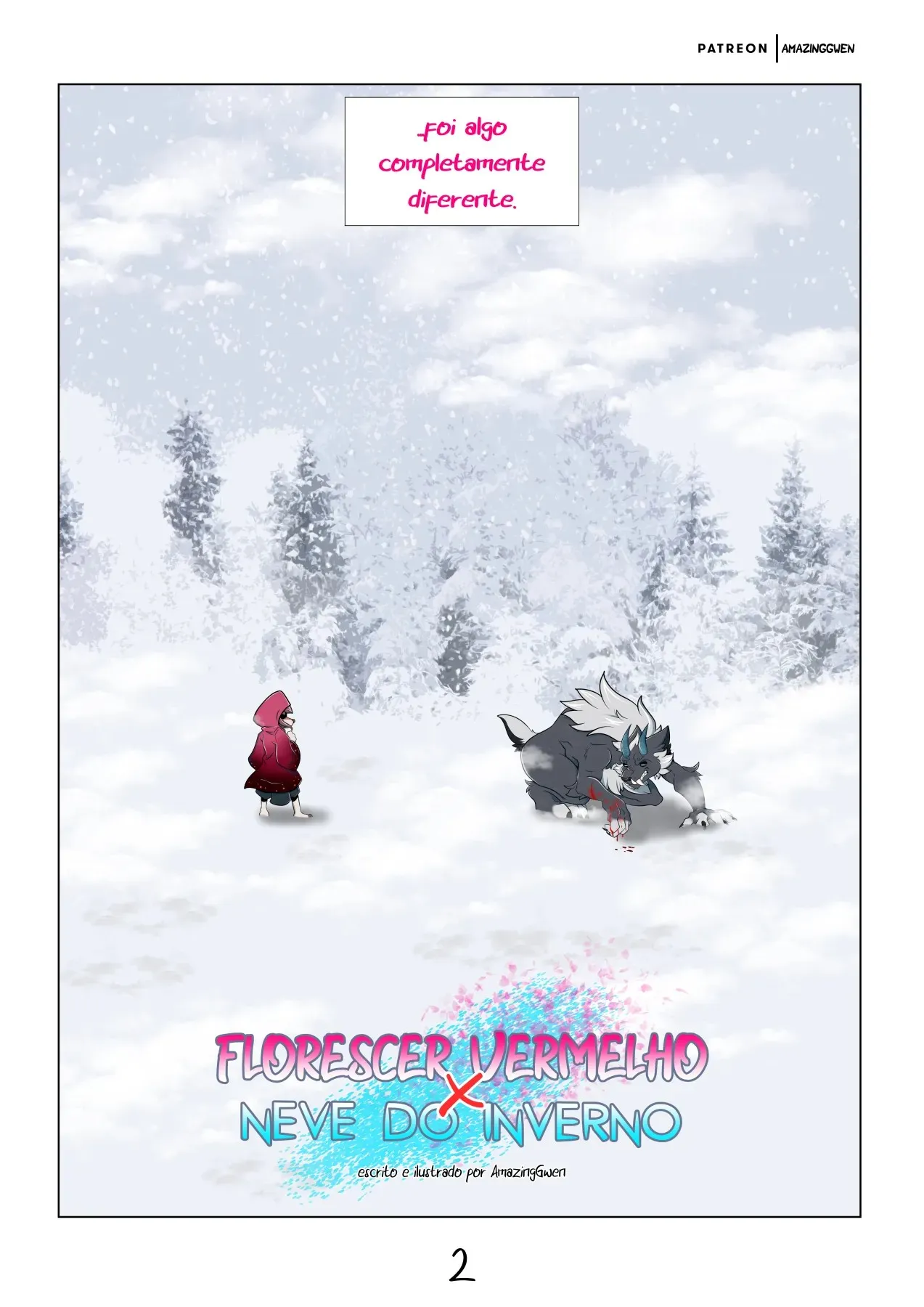 Red Blossom & Winter Snow - Foto 3