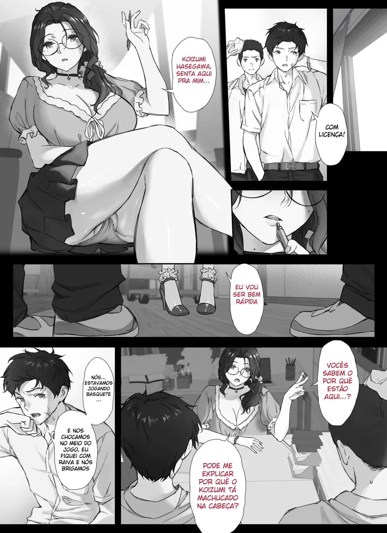 Ore to Kyonyuu Tannin Kyoushi no Himitsu no Kankei - Foto 6