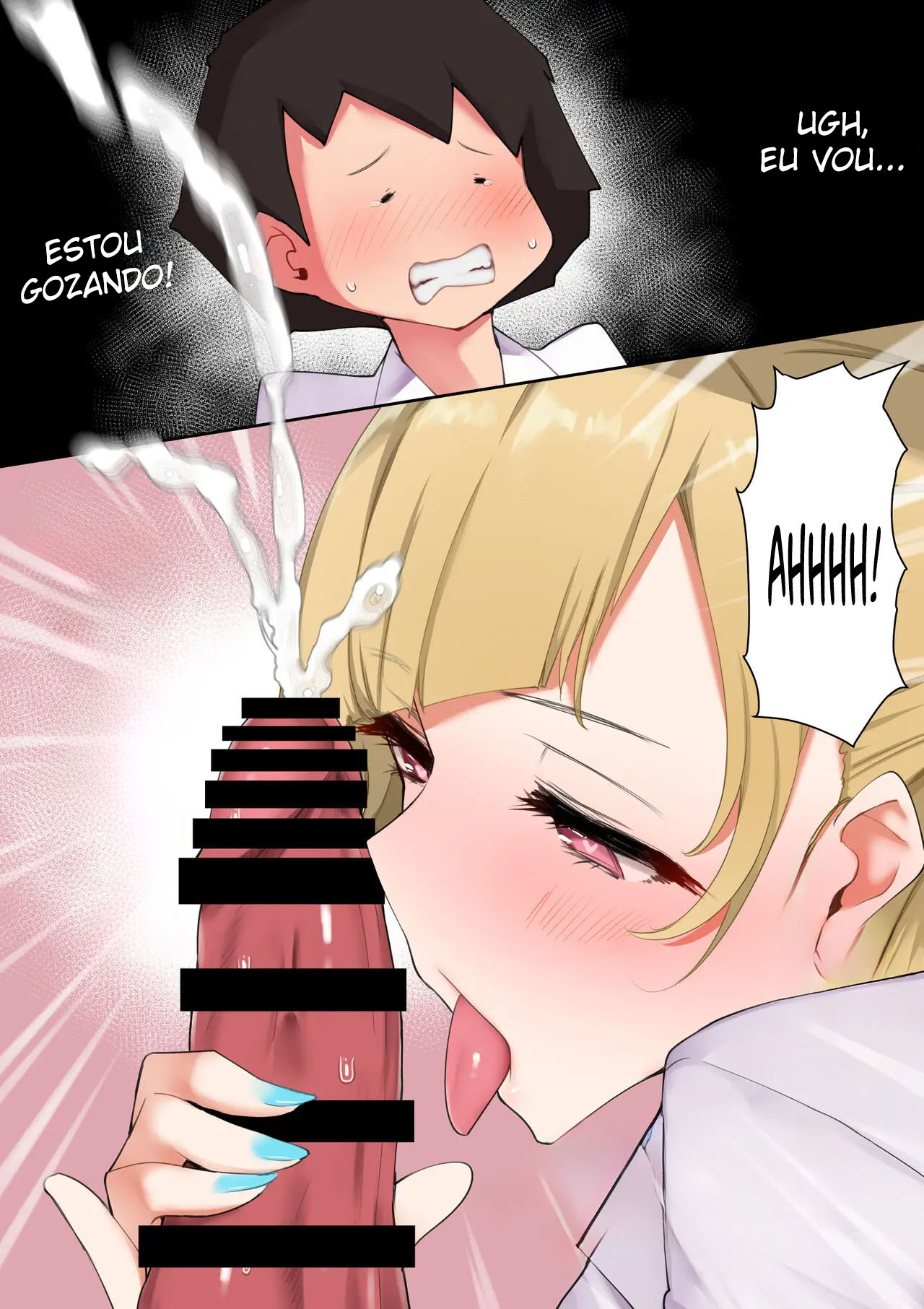 Seiyoku Tsuyo Sugi Gal Onee-san no Yawaraka Oppai ni Tsutsumarete - Foto 7