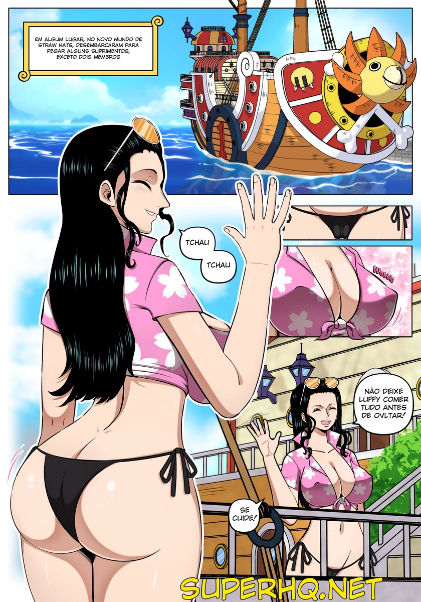 [KingComiX] One Piece, Robin x Zoro