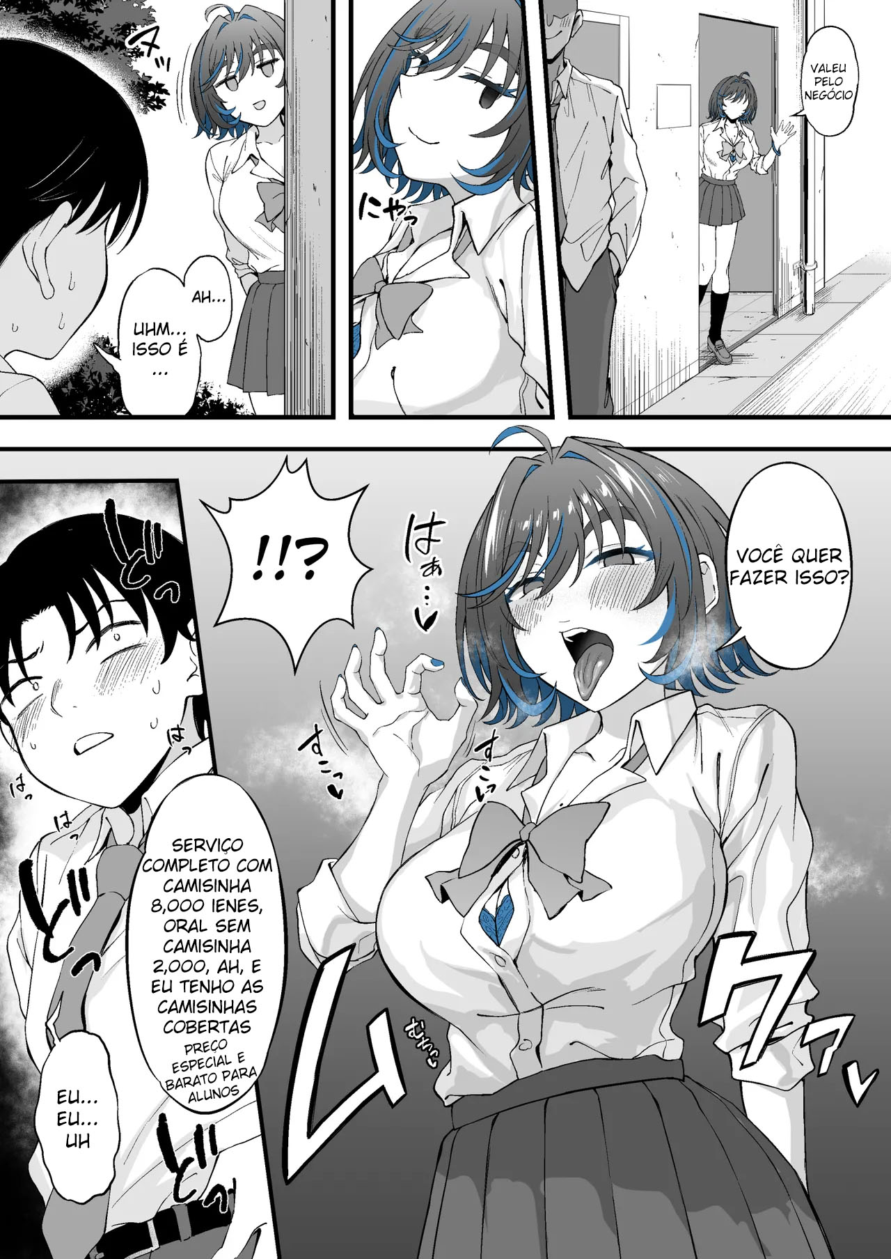 Class no Suki na Gal ga Kousha Ura de En Katsu Shiteita Ken - Foto 10