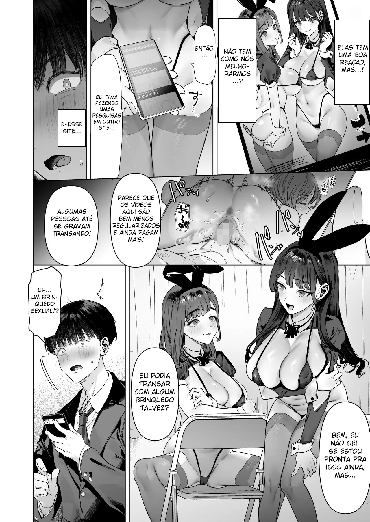 S-kyuu Joshi-tachi to Ecchi na Douga o Toru Koto ni Natta Boku - Foto 29