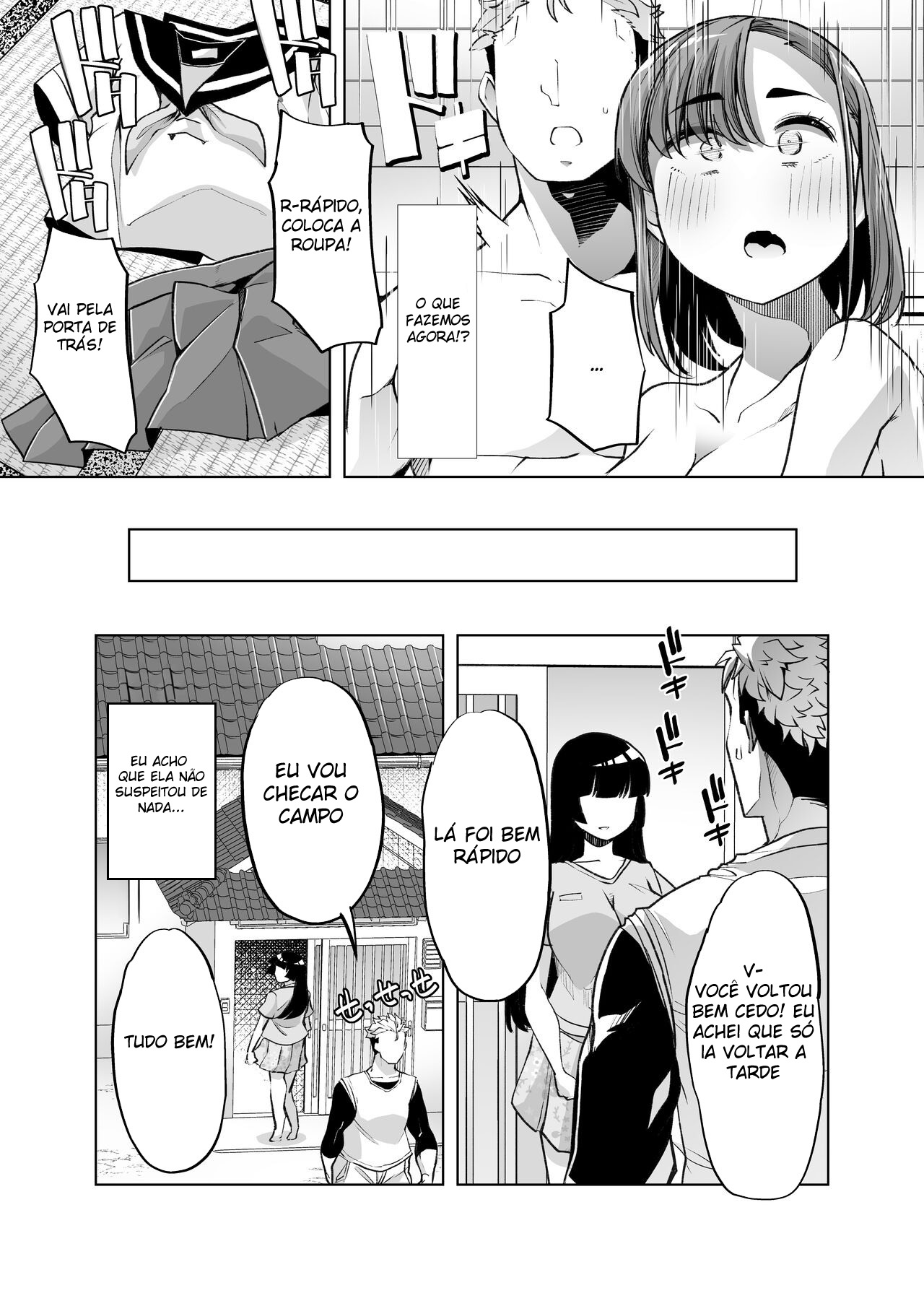 Tada hitasura.~ Shinkon nouka no orenchi ni shokugyou taiken ni kita JK ga mechakucha erokatta sei de ~ - Foto 70