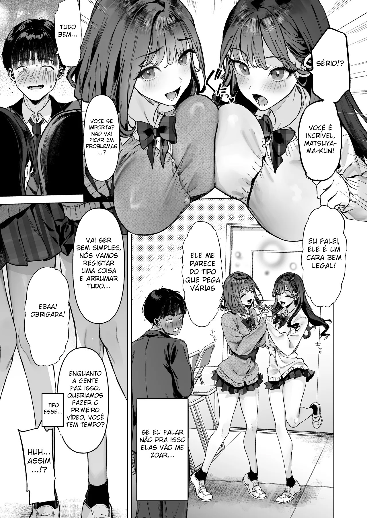 S-kyuu Joshi-tachi to Ecchi na Douga o Toru Koto ni Natta Boku - Foto 8